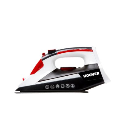 Hoover TIM2500CA IRONJet Steam Iron in Black Red & White Hoover TIM2500CA IRONJet Steam Iron in Black Red & White